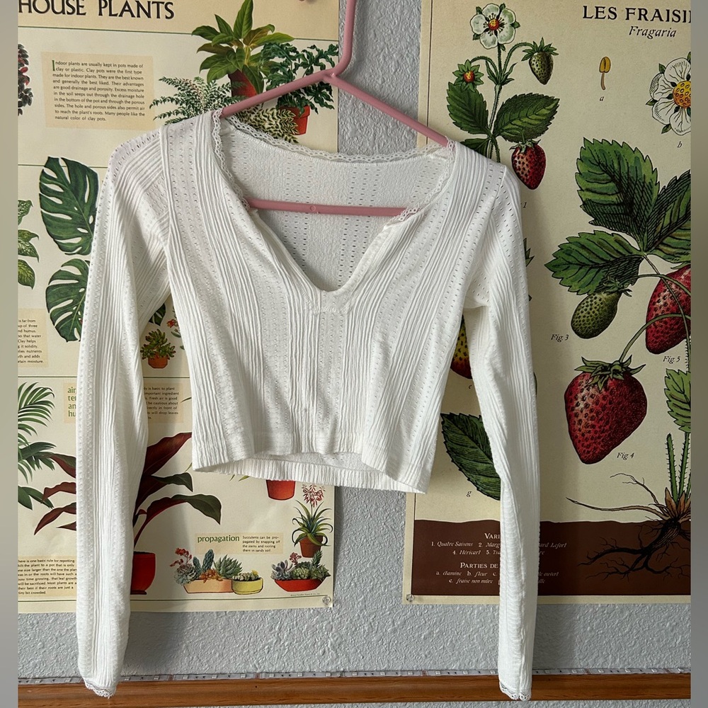 Urban Outfitters Seamless Going For Gold Long Sleeve